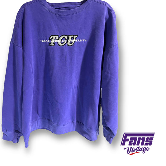 Vintage Jansport TCU crewneck sweater