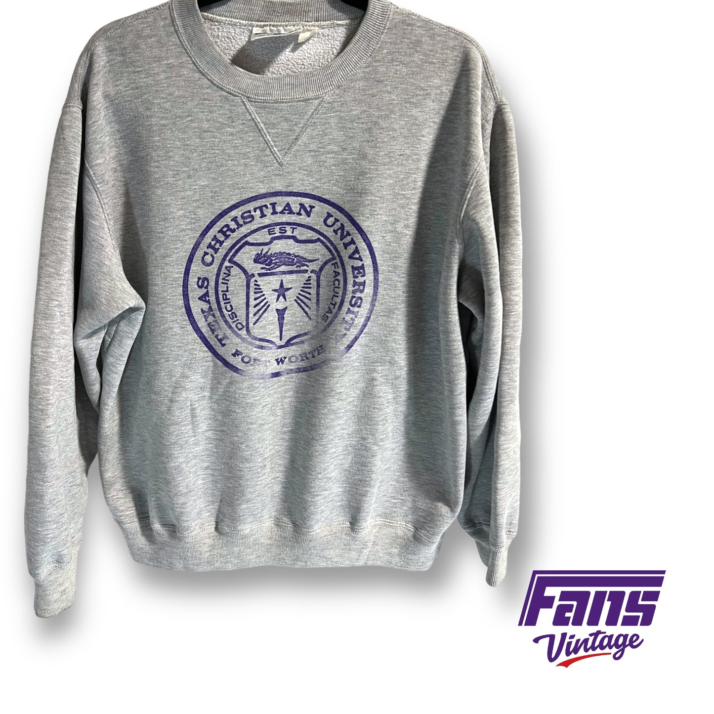 Vintage TCU crewneck sweater - Rare