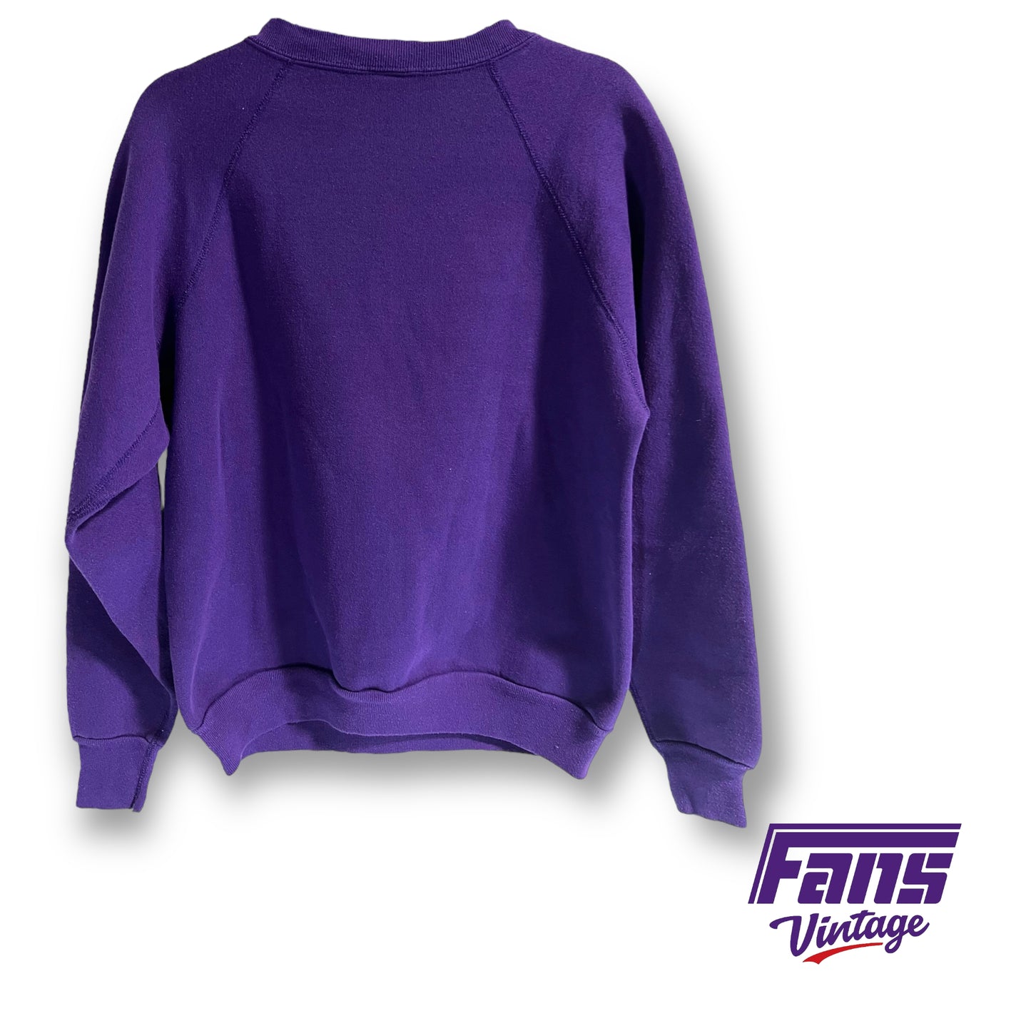 *Grail!* Ultra Rare 80s Vintage TCU Raglan Crewneck Sweater