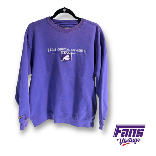 Vintage TCU 'Mom' crewneck TCU