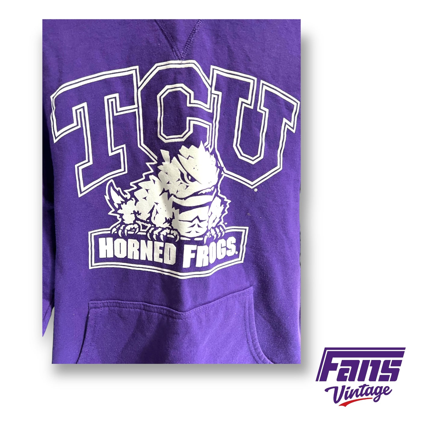 Vintage TCU hoodie