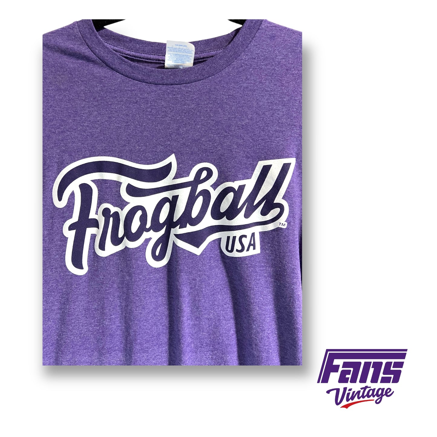 2023 TCU Baseball CWS t-shirt