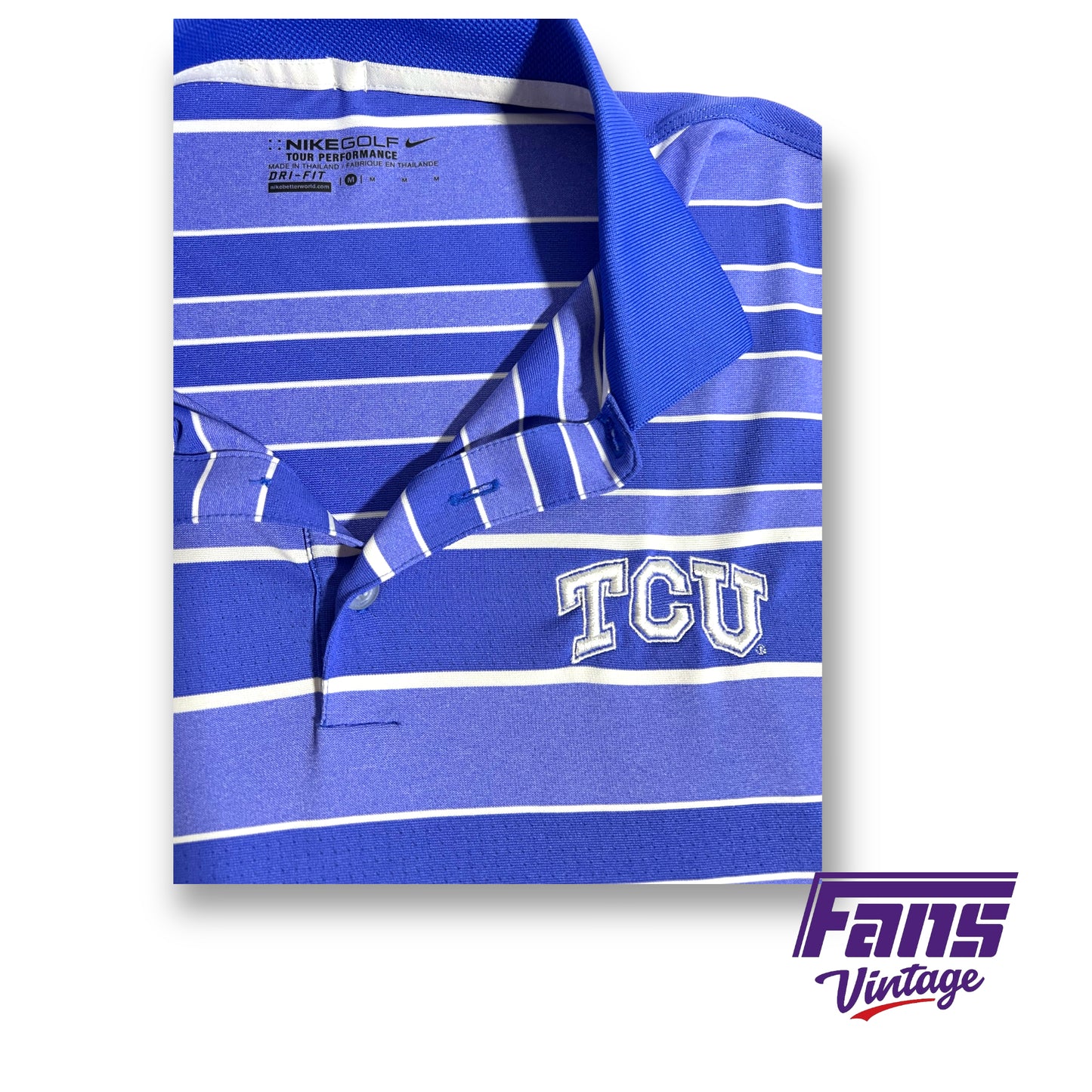 Nike Golf TCU team issued polo - Unique