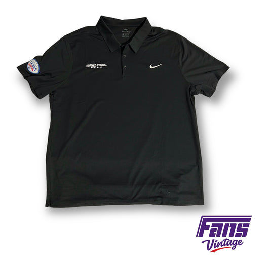 Nike TCU Football team issued 'Texas Bowl' polo - Rare