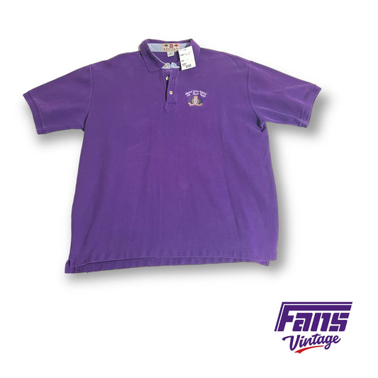 90s vintage TCU polo
