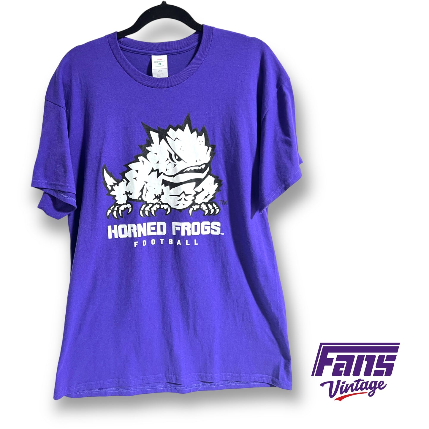 TCU Football t-shirt - Giant Horned Frog logo