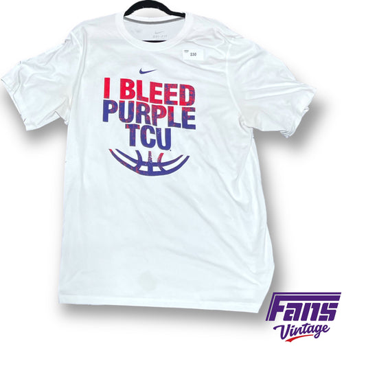 Nike TCU Basketball double sided dri-fit tee