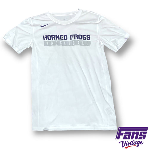 Nike TCU 'Horned Frogs' basketball dri-fit tee