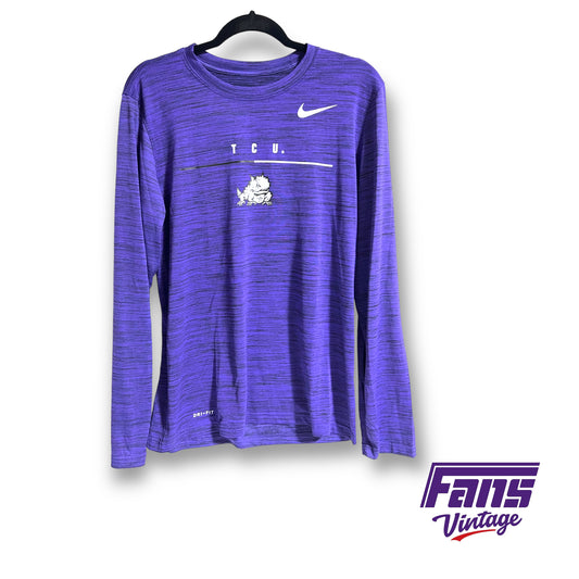 Nike TCU dri-fit long sleeve tee