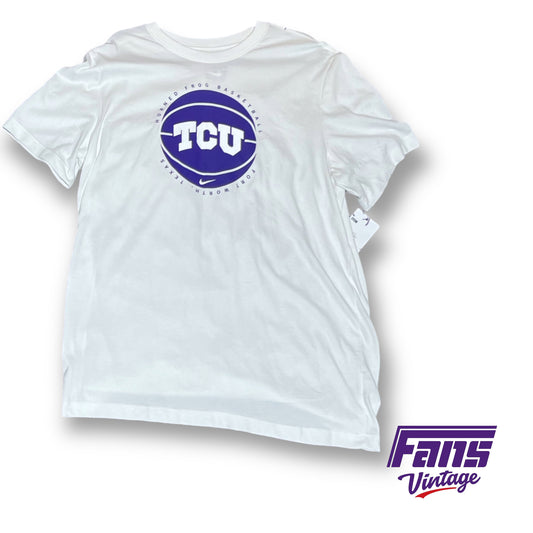 Nike TCU Basketball team issued dri-fit tee