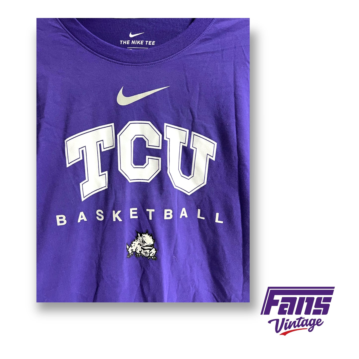 Nike TCU Basketball team issued tee