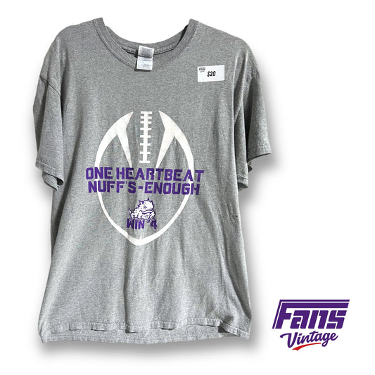 TCU Football 'One heartbeat' tee