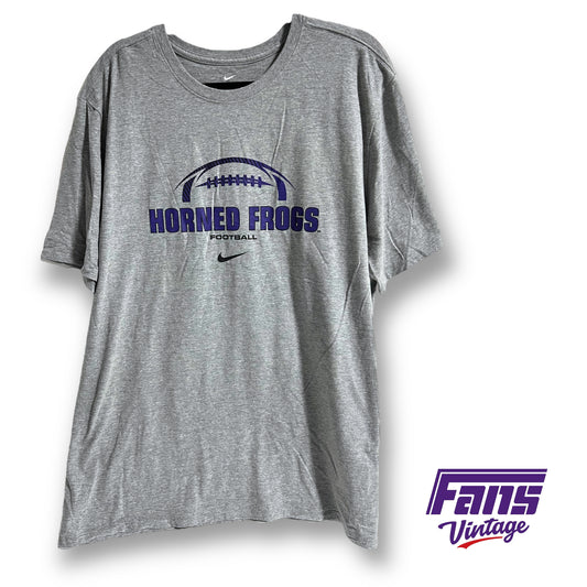 Nike TCU Football team issued tee - cotton!