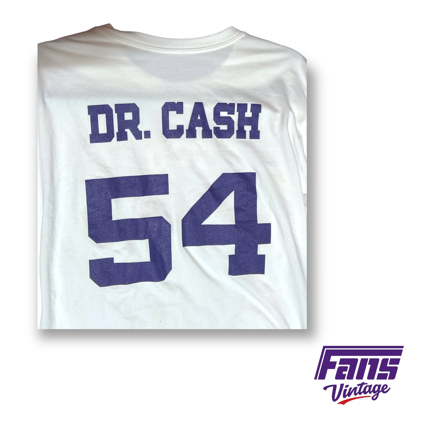 Nike TCU Basketball 'Dr. Cash' dri-fit long sleeve tee