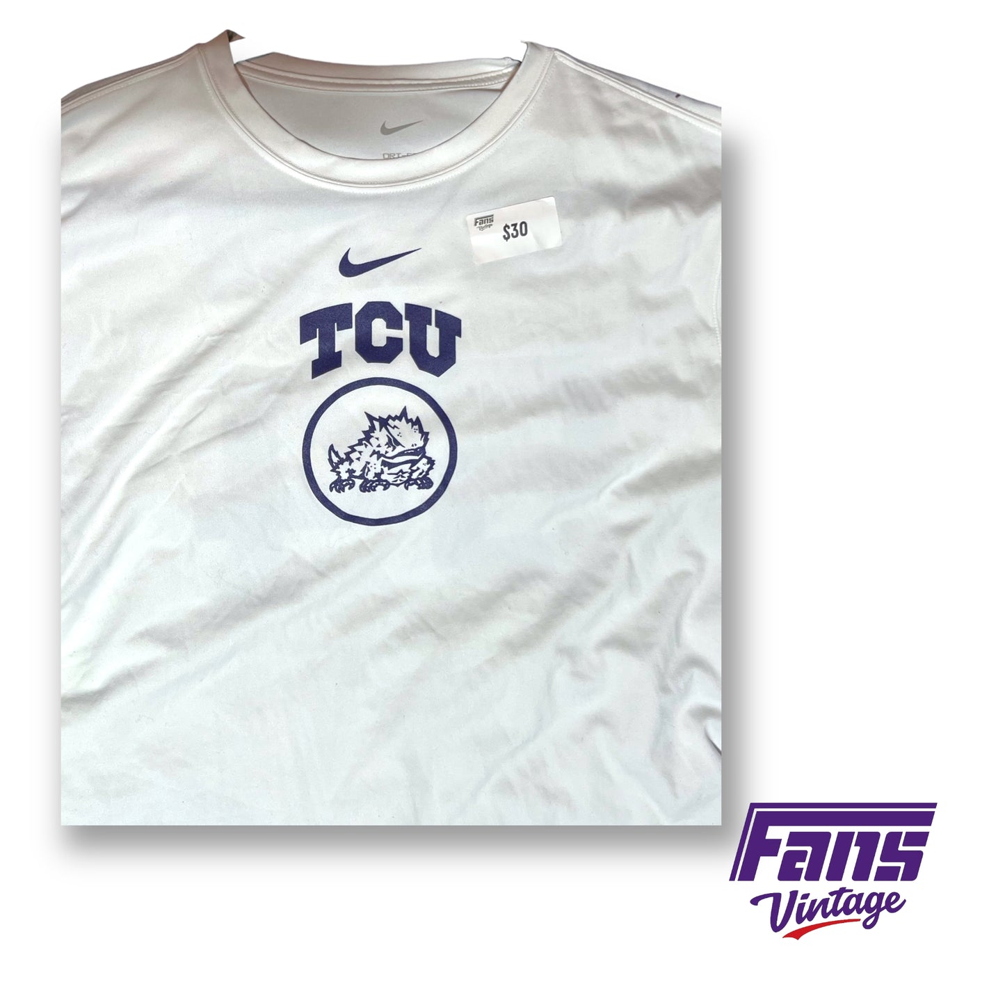 Nike TCU Basketball 'Dr. Cash' dri-fit long sleeve tee