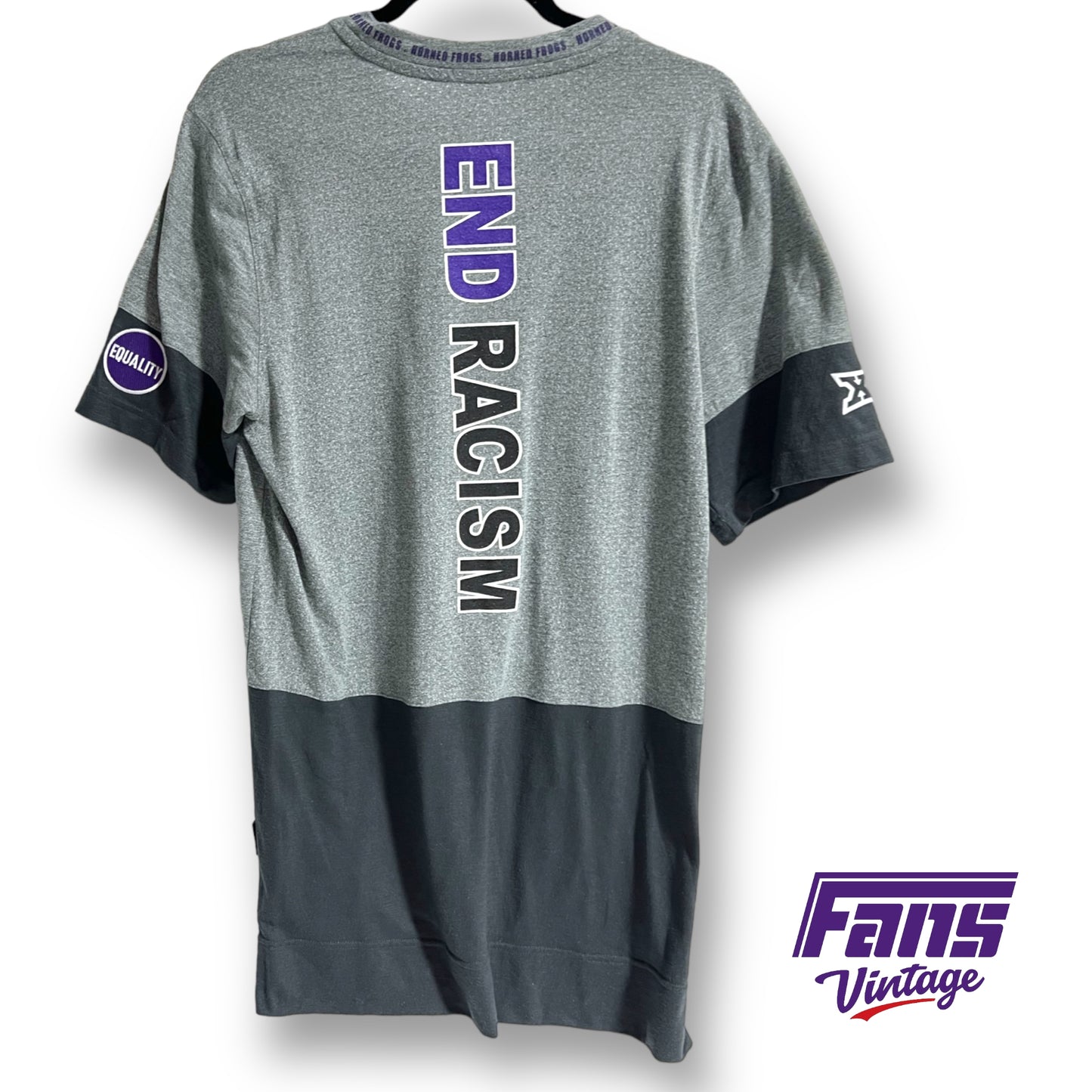 Nike TCU 'End Racism' dri-fit tee