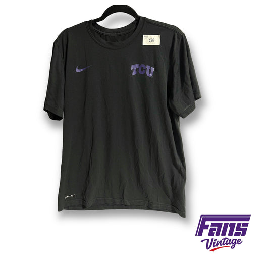 Nike TCU team issued dri-fit tee