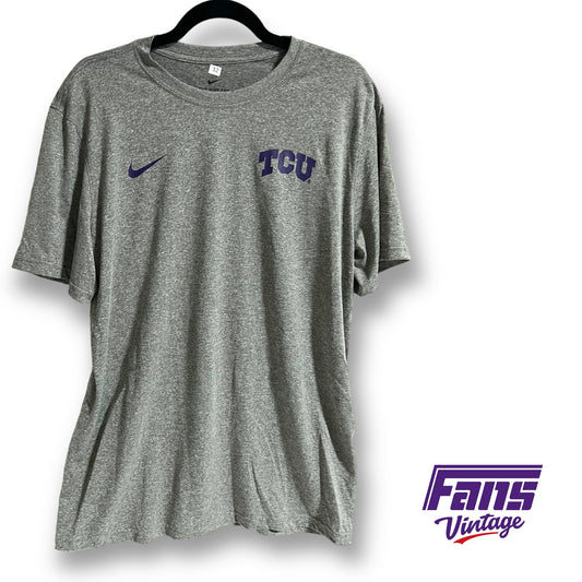 Nike TCU team issued dri-fit workout shirt