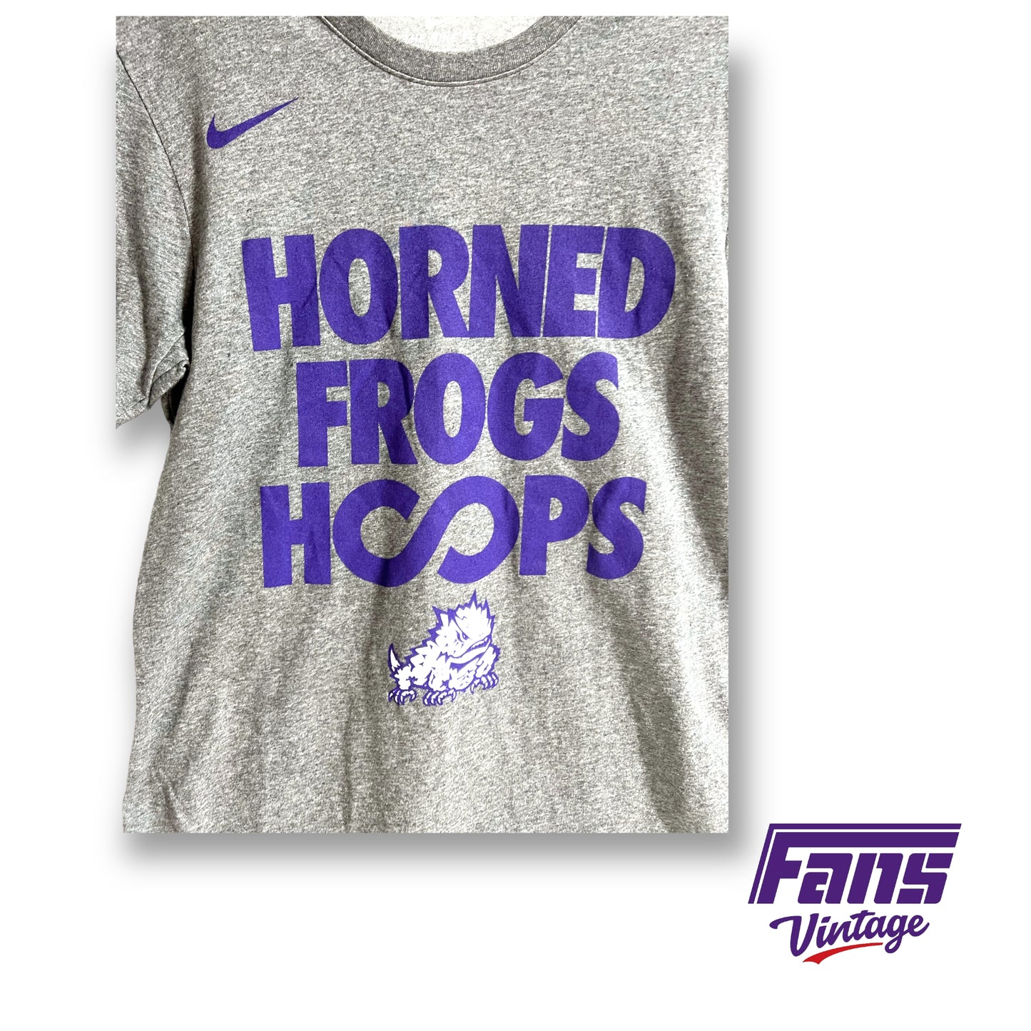 Nike Basketball TCU team issued t-shirt