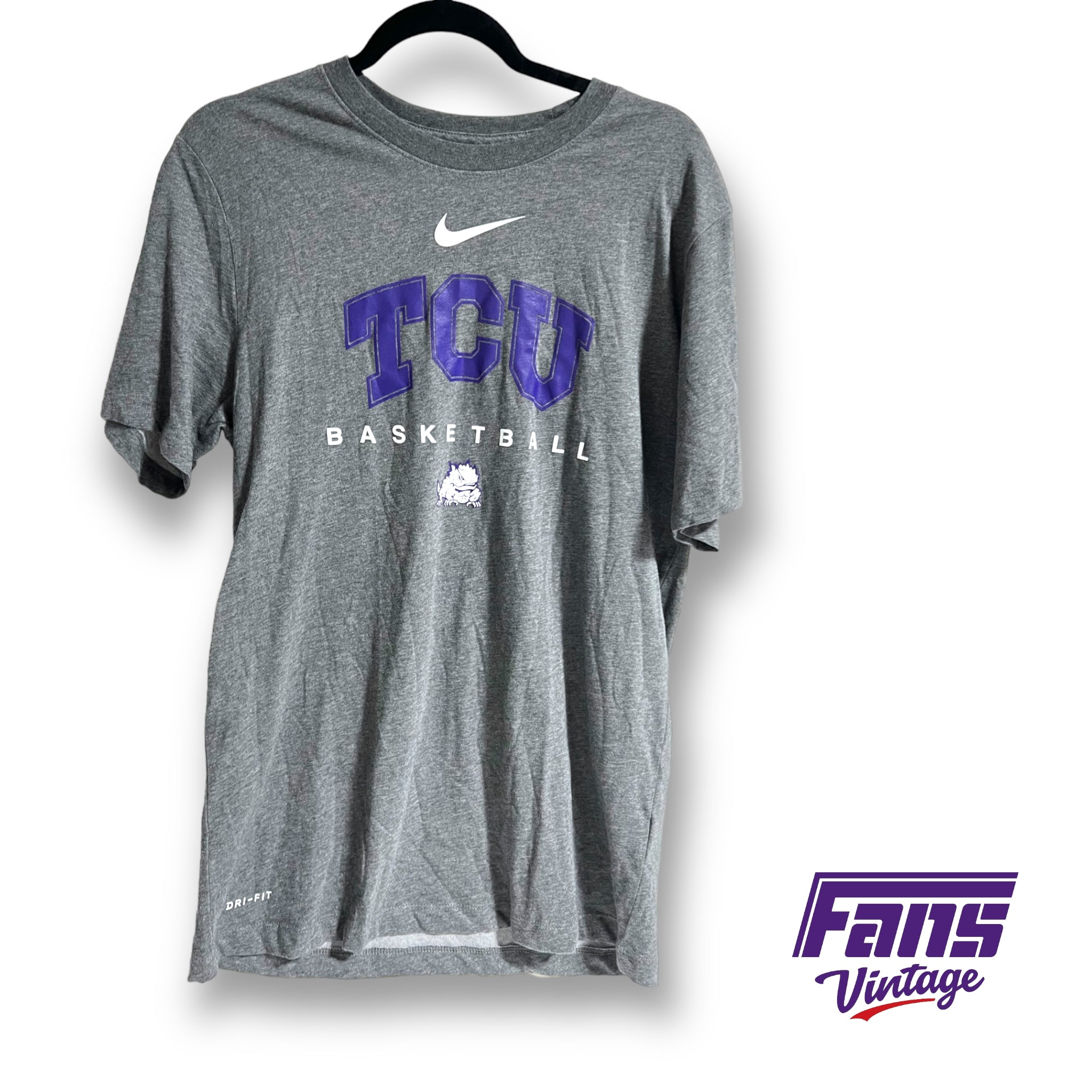 Nike TCU Basketball team issued dri-fit shirt – Fans Vintage
