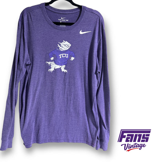 Nike TCU 'Throwback Frog' long sleeve shirt - Unique