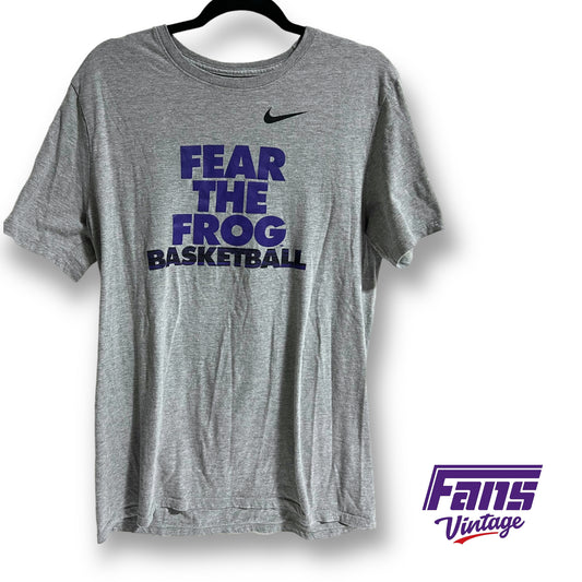 Nike TCU Basketball 'Fear the Frog' dri-fit tee