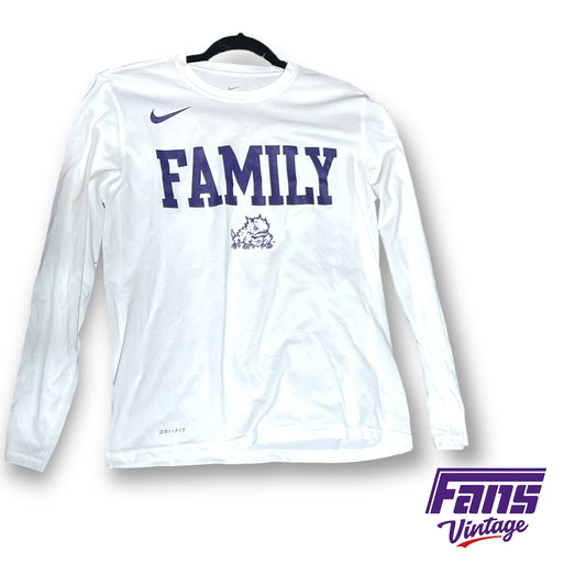 Nike TCU 'Family' team issued long sleeve shirt