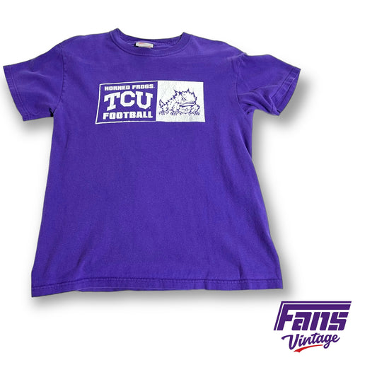 Y2K vintage TCU Football tee