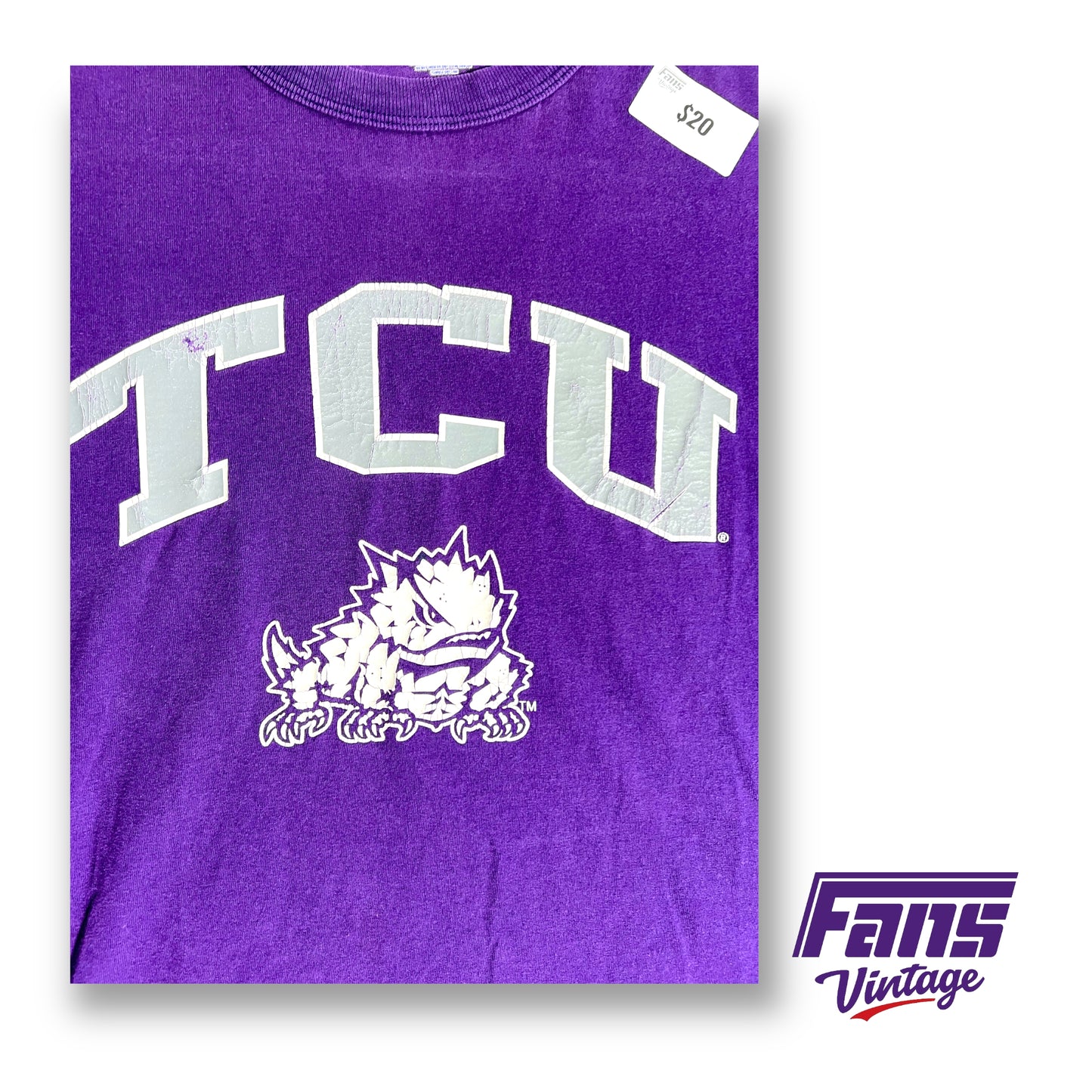 Vintage TCU t-shirt - Cool