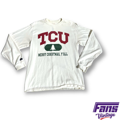 TCU 'Merry Christmas Y'all' long sleeve shirt