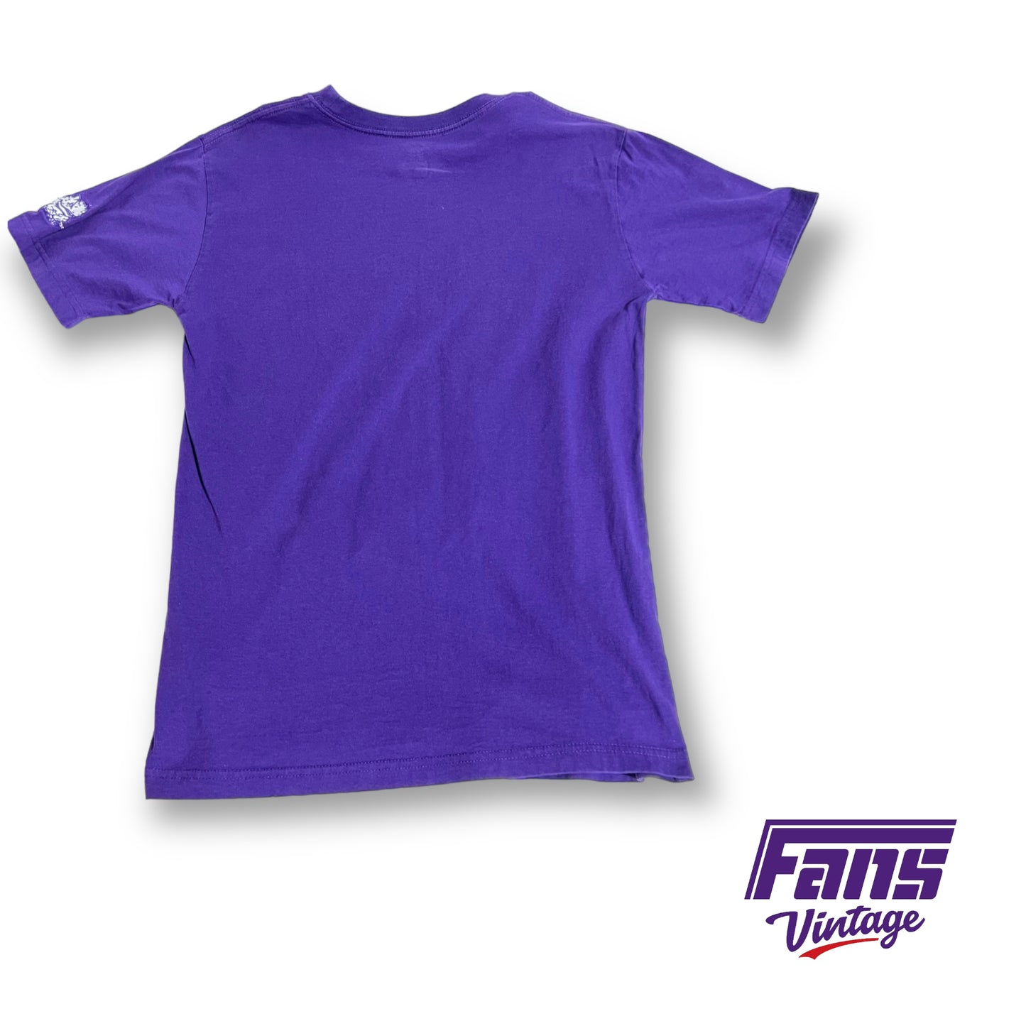 Vintage TCU t-shirt - Satin Letters