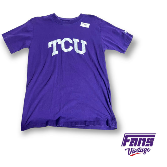 Vintage TCU t-shirt - Satin Letters