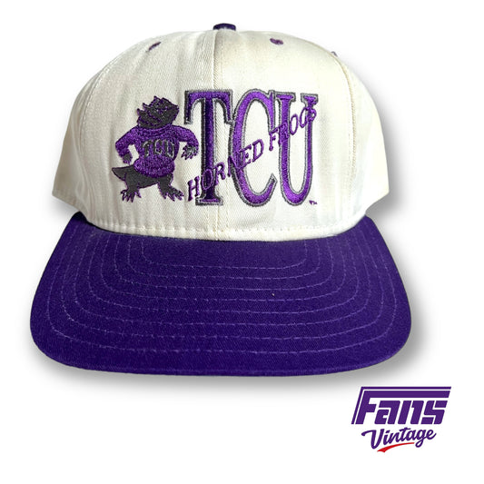 Vintage TCU Snapback Hat - Sweater Frog' snapback hat