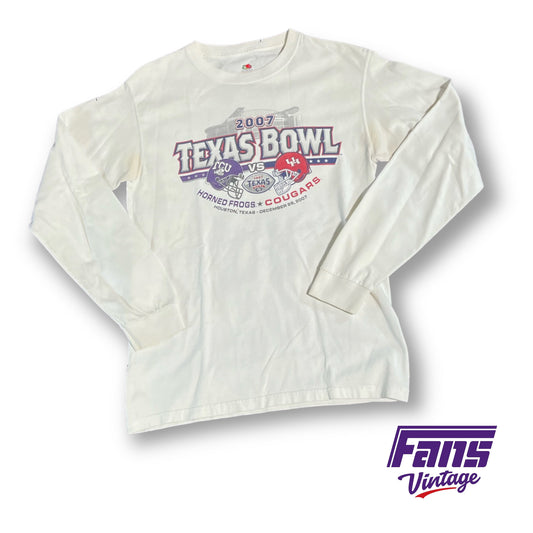 Vintage 2007 TCU Texas Bowl long sleeve tee