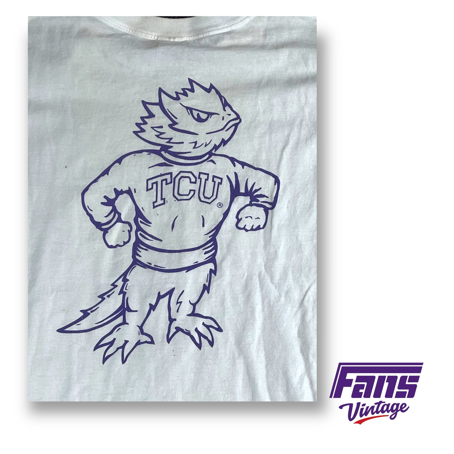 Vintage TCU 'Throwback Frog' t-shirt