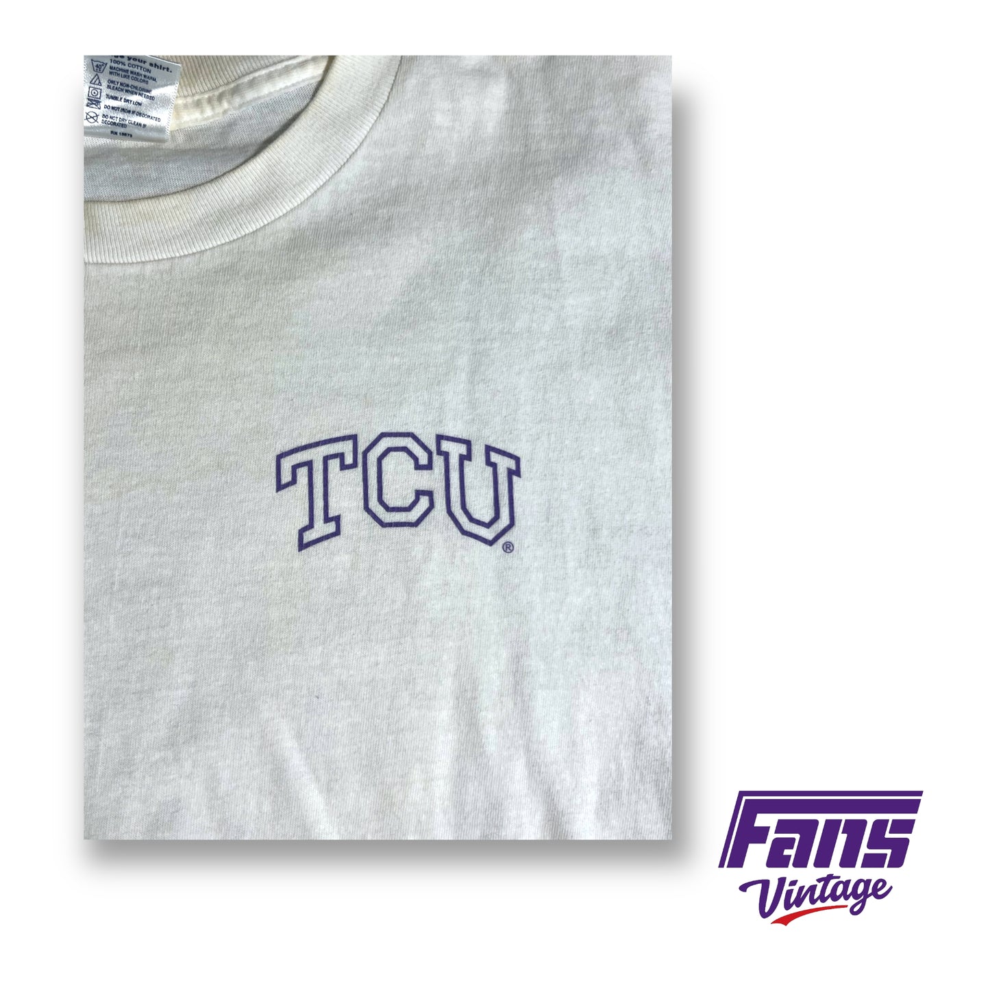 Vintage TCU 'Throwback Frog' t-shirt