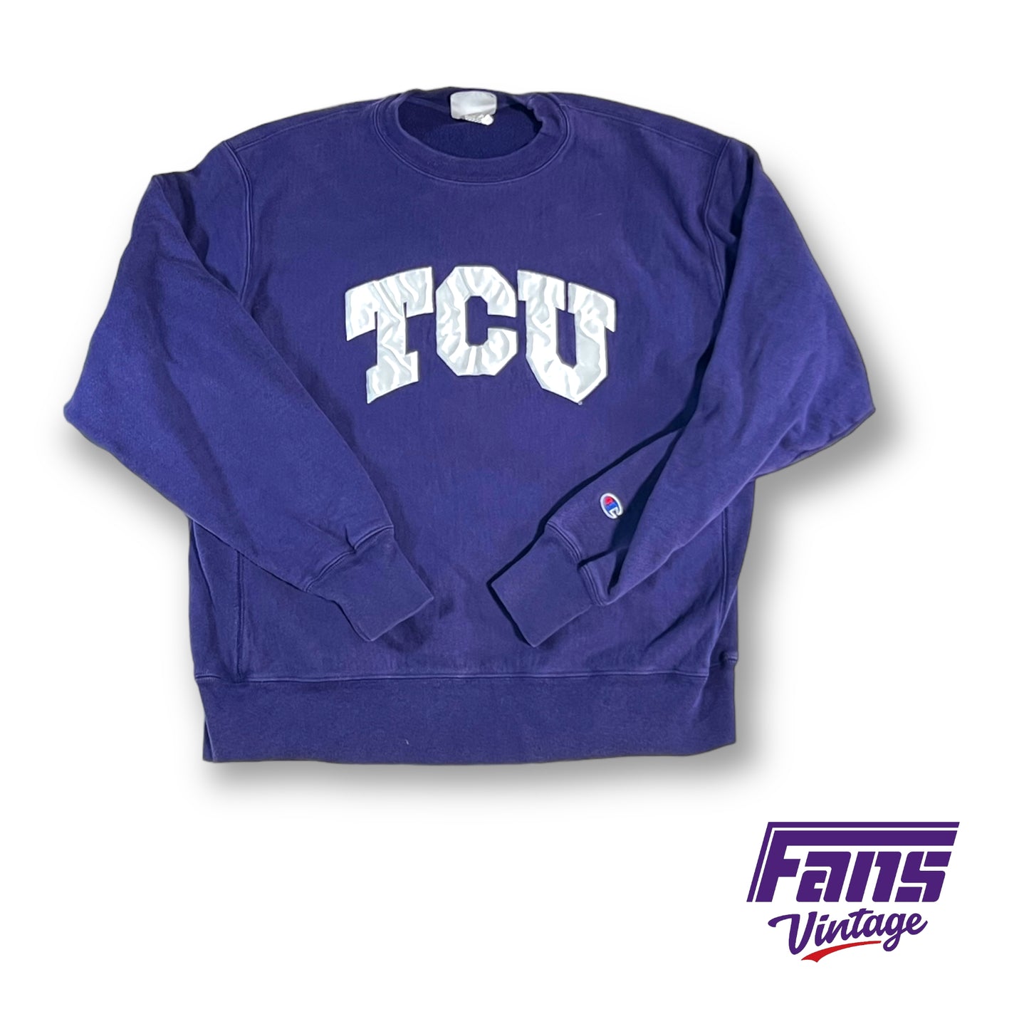 Vintage Champion TCU crewneck sweater