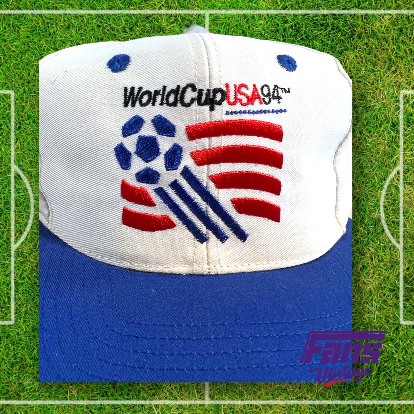 90s vintage Wold Cup USA snapback hat