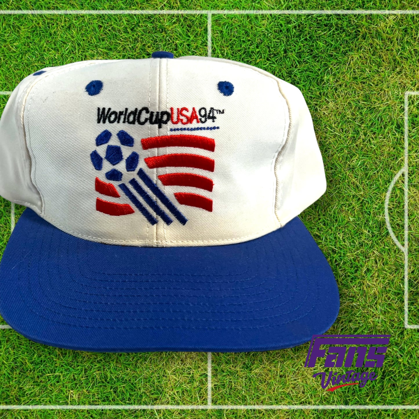 90s vintage Wold Cup USA snapback hat