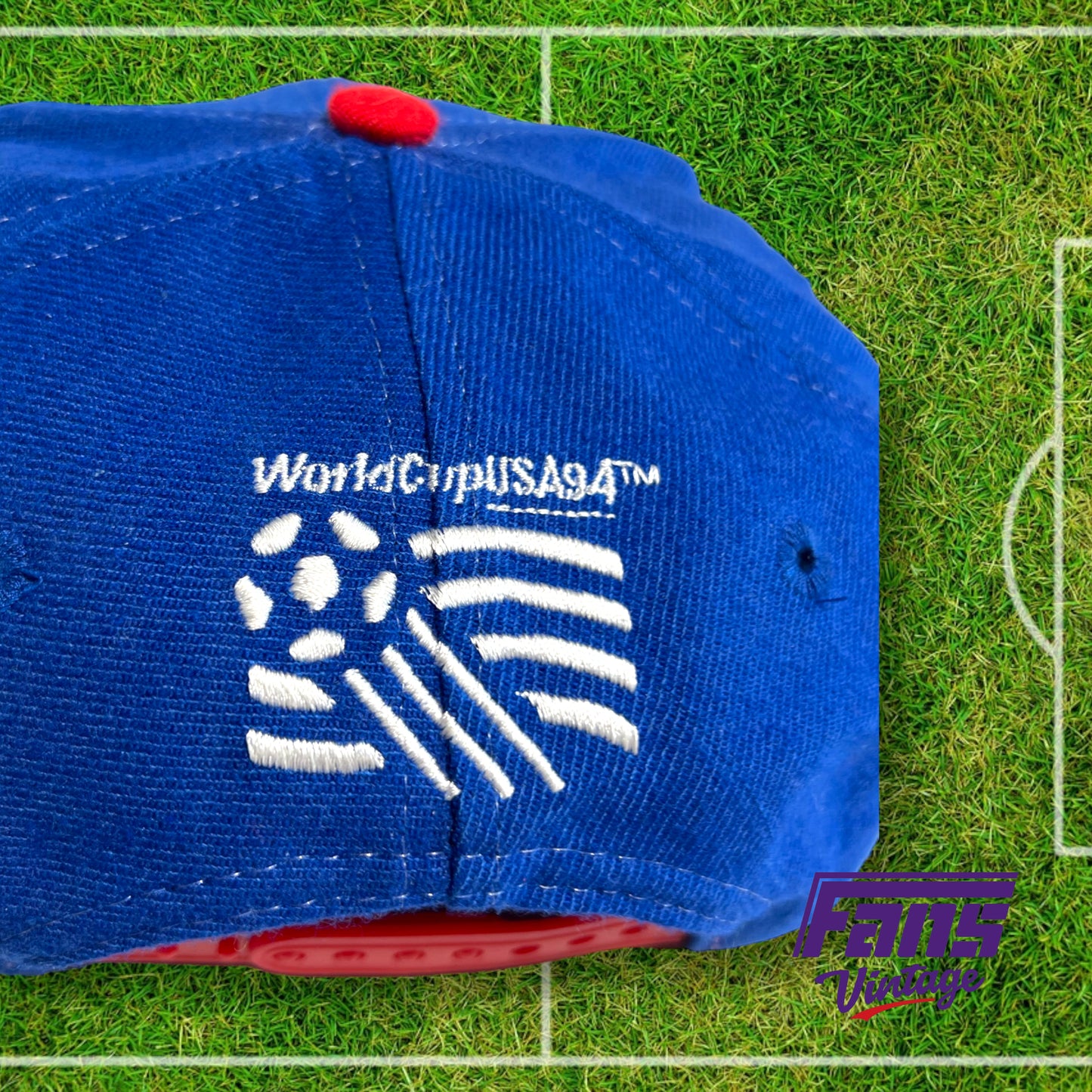 90s vintage Apex USA World Cup snapback hat