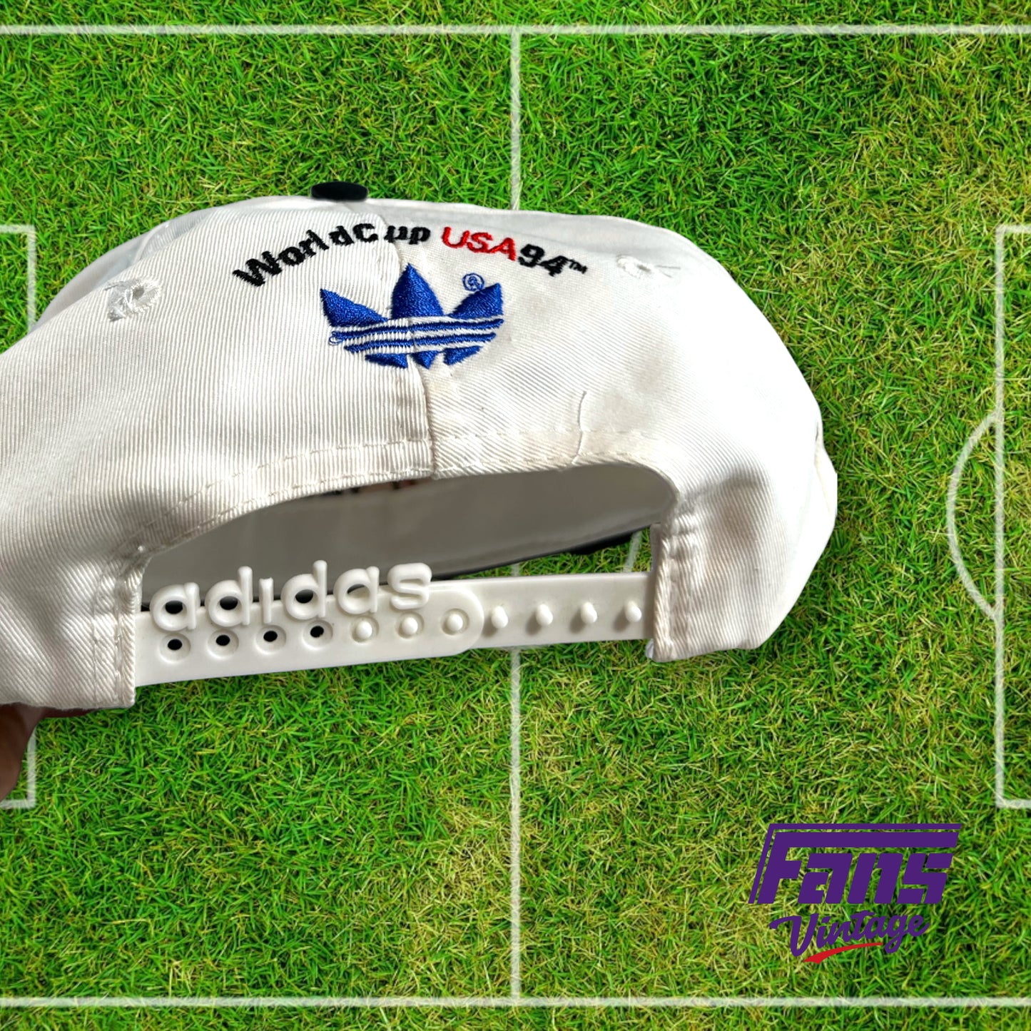 90s vintage Adidas World Cup snapback hat - New with tags!