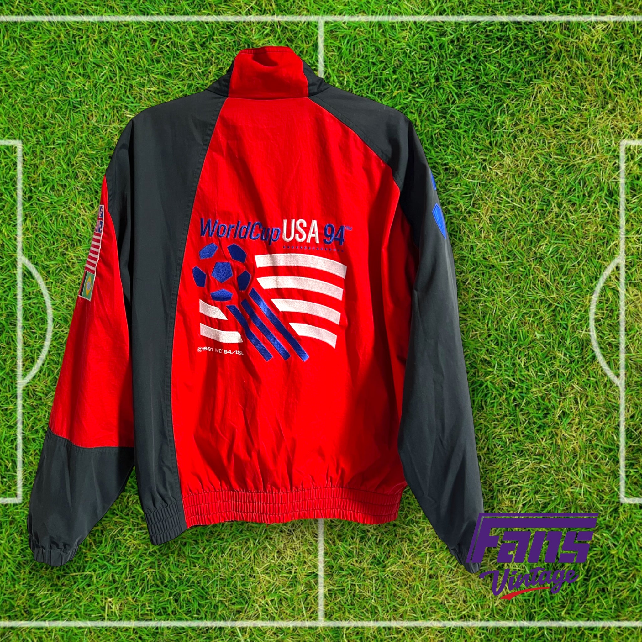 90s vintage The Game World Cup jacket - Rad