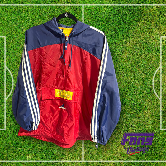 90s vintage Adidas Women's Word Cup pullover jacket