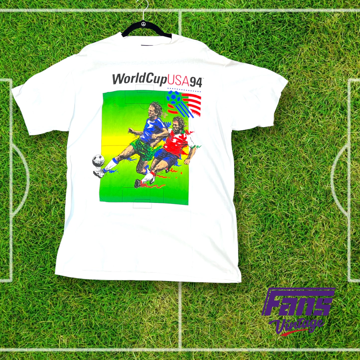 90s vintage World Cup t-shirt - Insane graphic