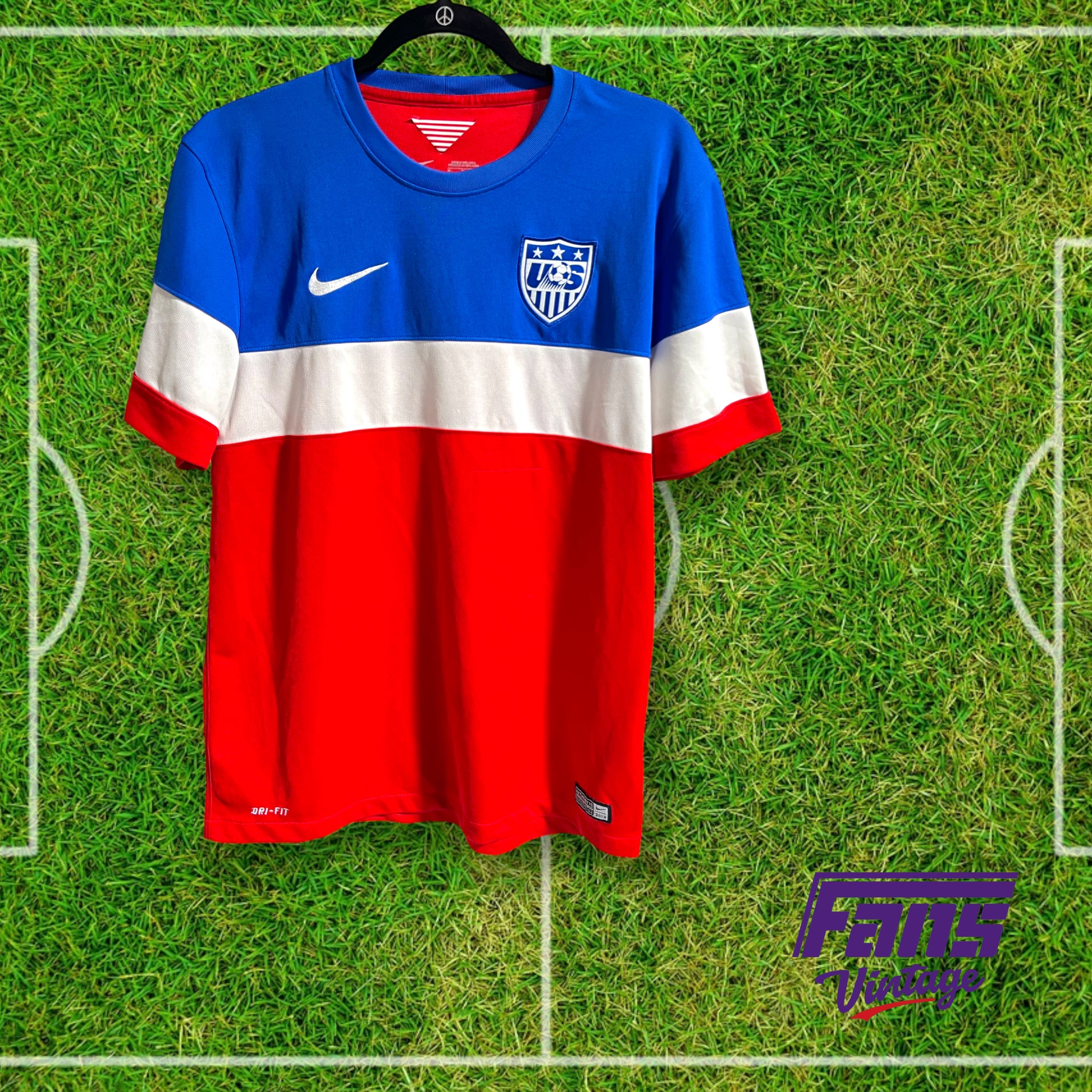 Vintage nike world cup team sold usa jersey