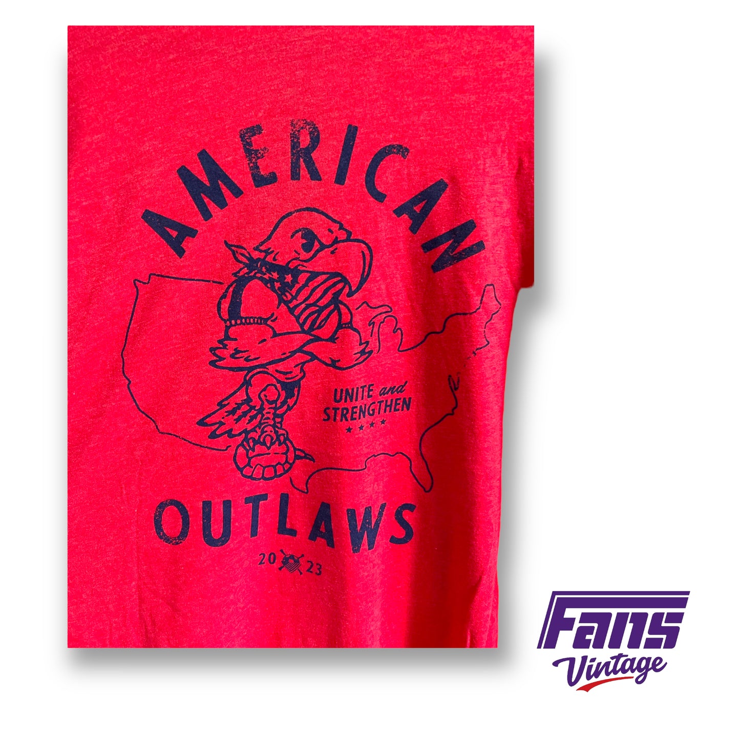 American Outlaws soccer club shirt