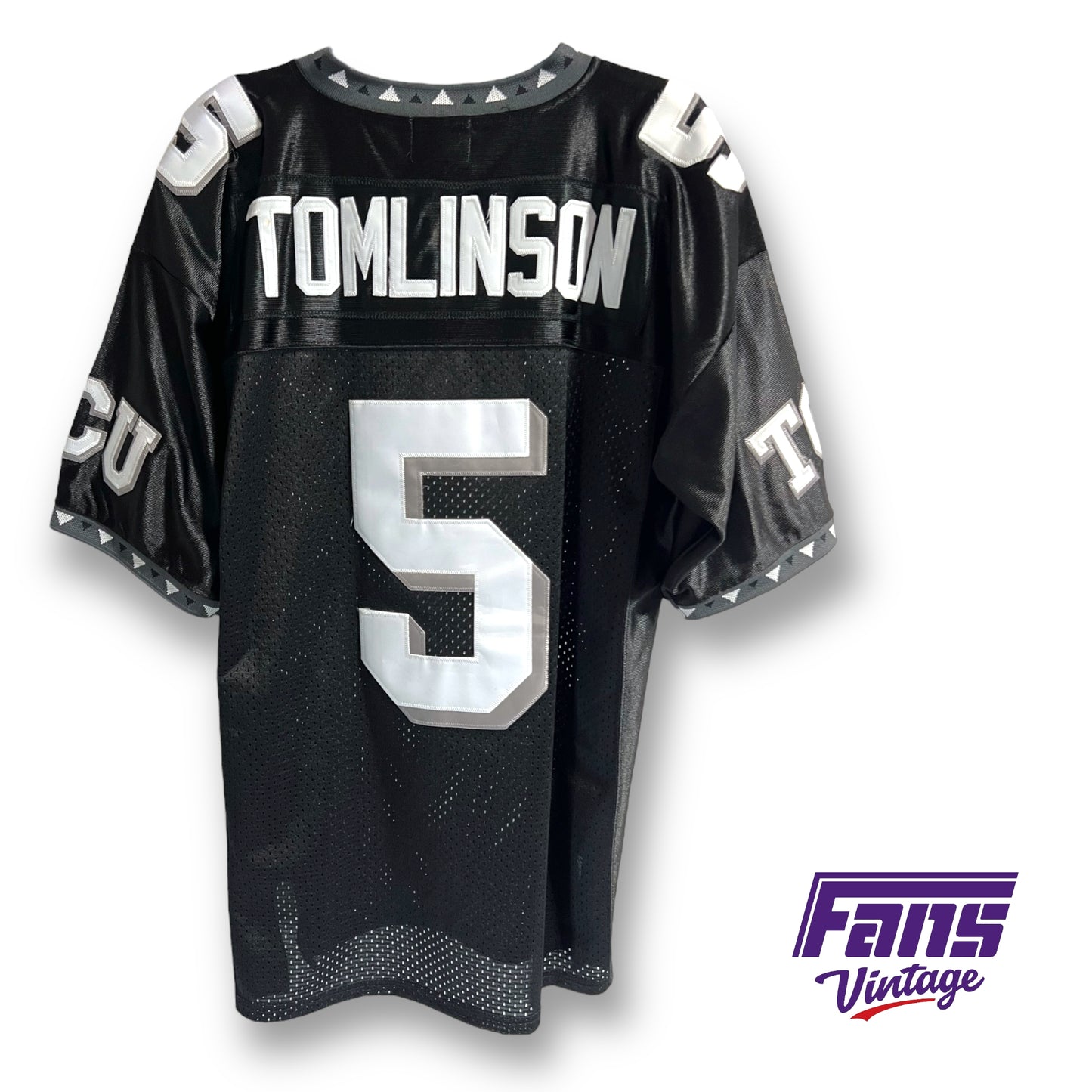 Vintage LaDainian Tomlinson 'Gridiron Greats' TCU Football jersey