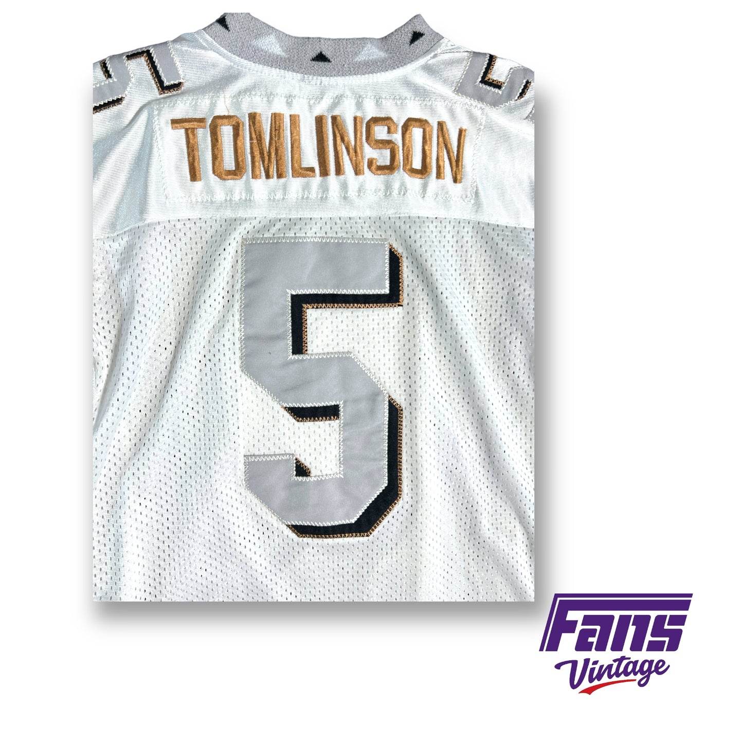 Vintage LaDainian Tomlinson TCU Football jersey - “Thrashed” Custom