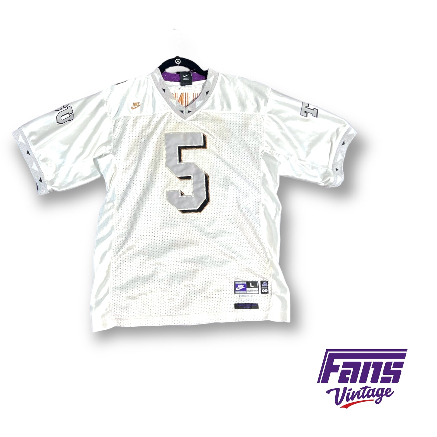 Vintage LaDainian Tomlinson TCU Football jersey - “Thrashed” Custom