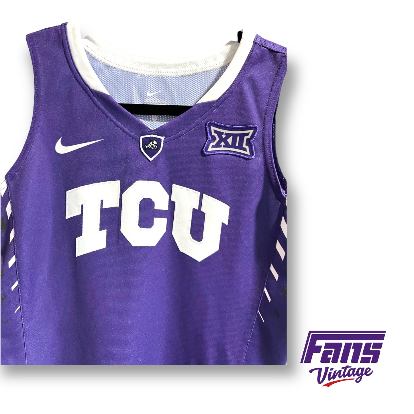 Nike TCU Basketball embroidered jersey